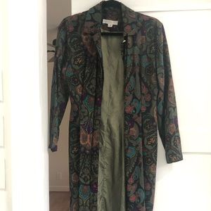 Vintage paisley coat